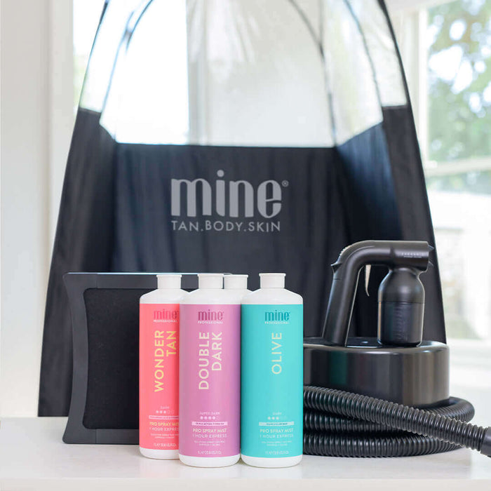 MINETAN Tan Wave Portable Extraction Unit - profesionalus oro ištraukimo įrenginys