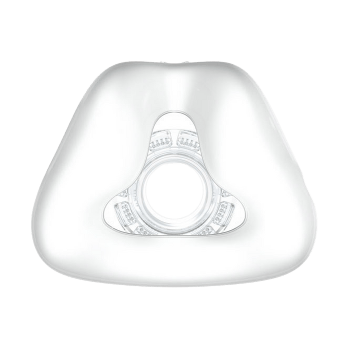 closeup of mirage fx cushion showing the side that touches the wearer's face