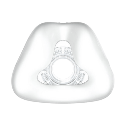 closeup of mirage fx cushion showing the side that touches the wearer's face