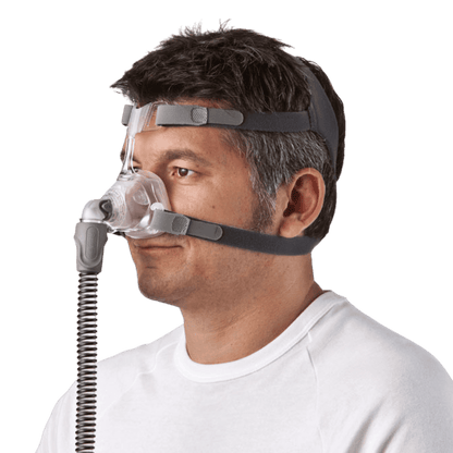 Man wearing mirage fx seen from the side