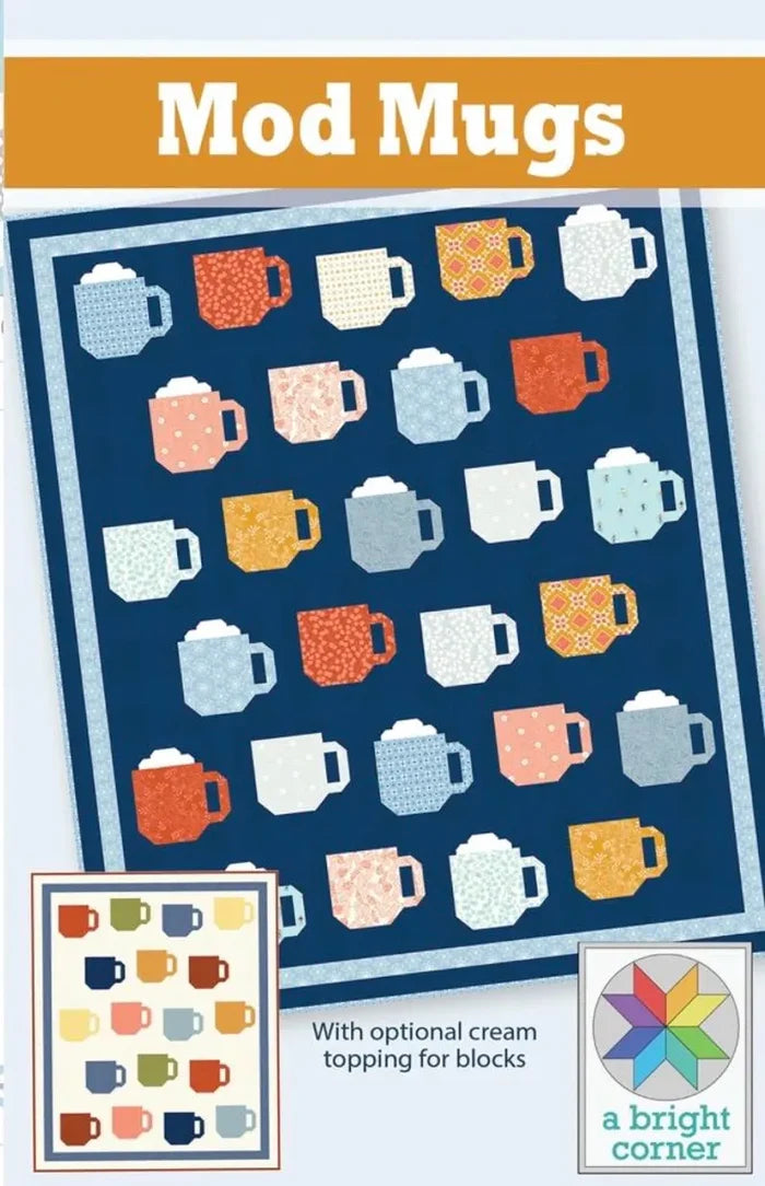 Mod Mugs Quilt Pattern