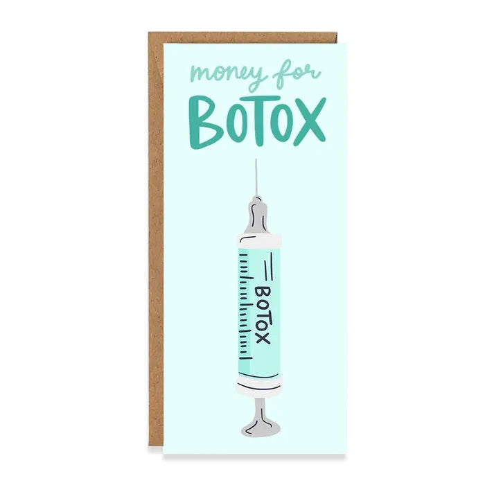 Money For Botox Money Holder Card