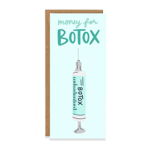 Money For Botox Money Holder Card