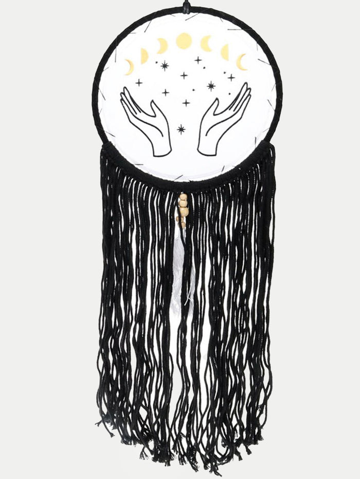 Moon Phases Macrame Wall Hanging | One Colour-Image 2
