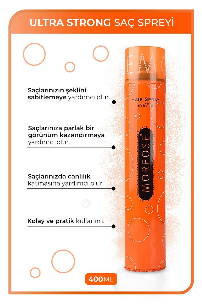 Morfose Ultra Strong Hair Spray 400 ml