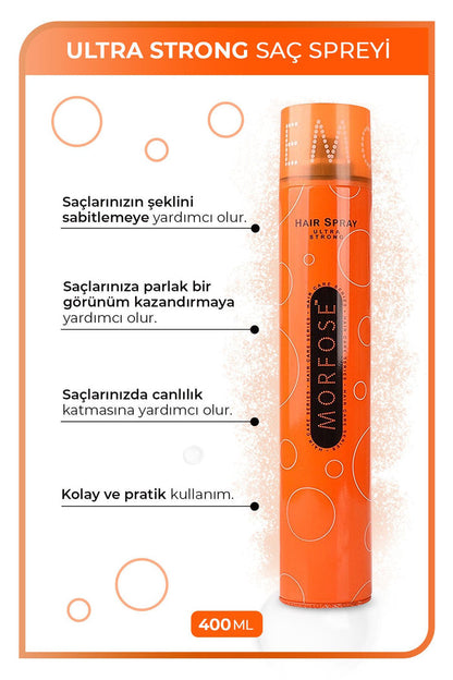 Morfose Ultra Strong Hair Spray 400 ml