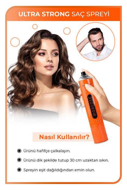 Morfose Ultra Strong Hair Spray 400 ml