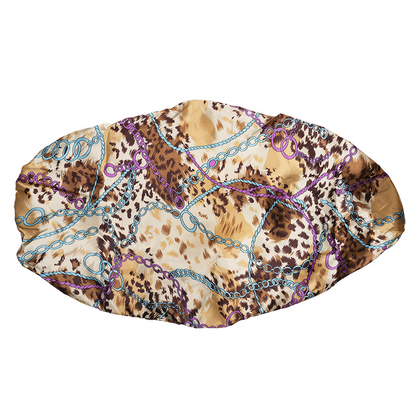 Ms. Remi Deco Silky Satin Braid Bonnet Ultra Jumbo, 1 Count, Assorted Patterns