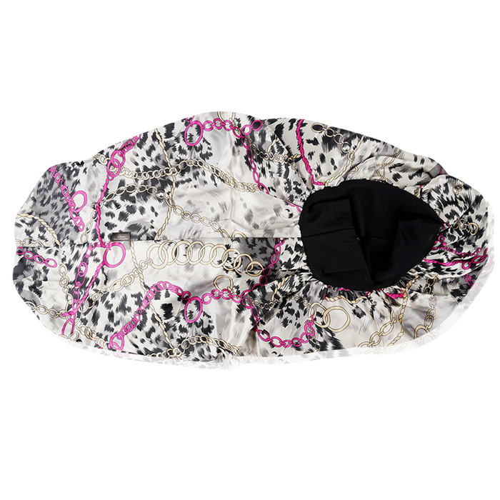 Ms. Remi Deco Silky Satin Braid Bonnet Ultra Jumbo, 1 Count, Assorted Patterns
