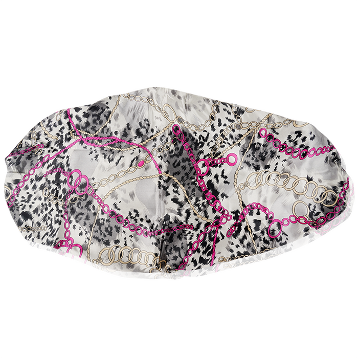 Ms. Remi Deco Silky Satin Braid Bonnet Ultra Jumbo, 1 Count, Assorted Patterns
