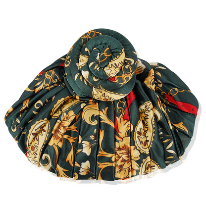 Ms. Remi Silky Top Knot Pre-Tied Turban, 1 Count, Assorted Patterns 2