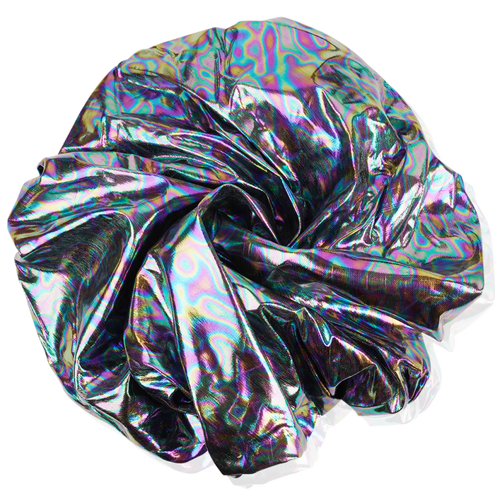 Ms. Remi Vivid Silky Satin Bonnet X-Large, 1 Count, Platinum Leopard
