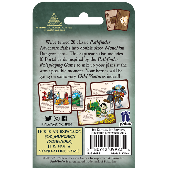 Munchkin Pathfinder 3 – Odd Ventures