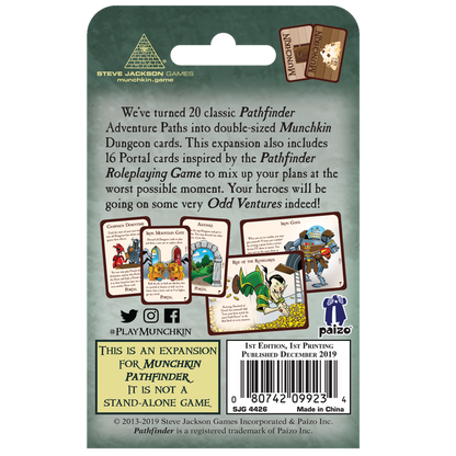 Munchkin Pathfinder 3 – Odd Ventures