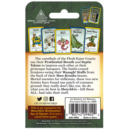 Munchkin Warhammer Age of Sigmar: Death and Destruction