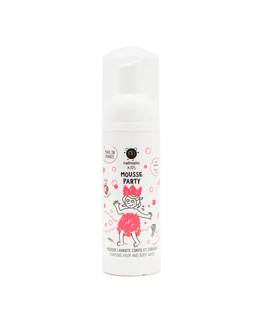 Nailmatic Foaming Hair and Body Wash-Strawberry