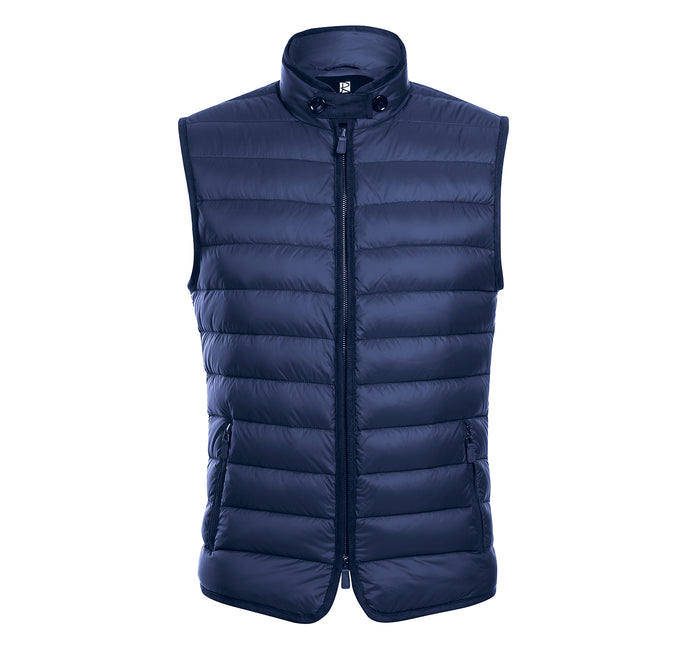Navy Down Vest