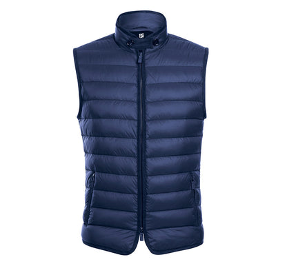 Navy Down Vest