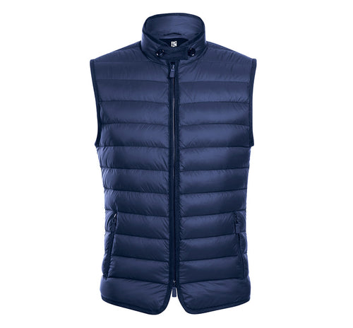 Navy Down Vest