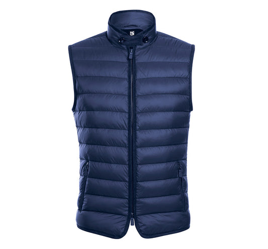 Navy Down Vest
