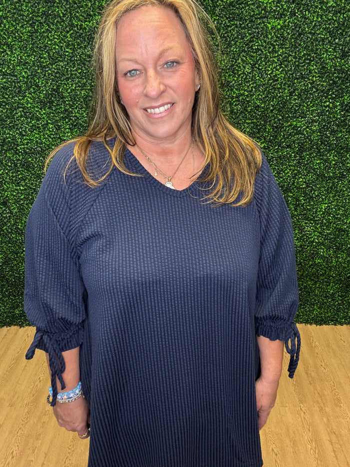 Navy Swing Top