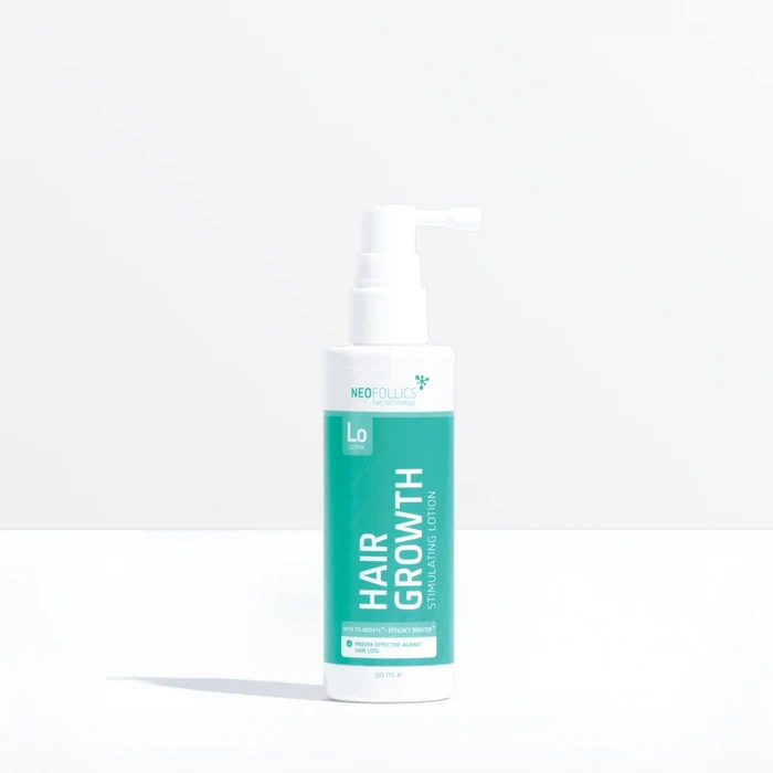 Neofollics Hair Growth Stimulating Lotion 90ml bottle, front view