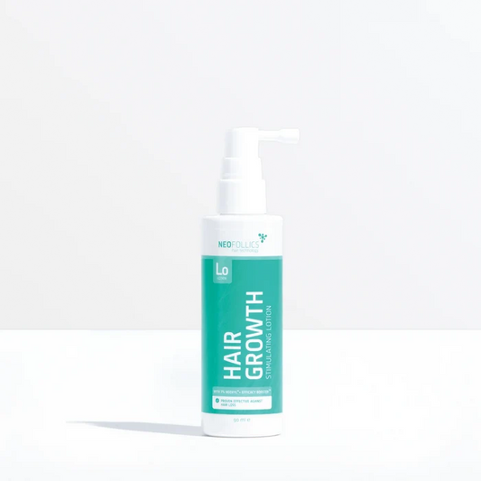 Neofollics Hair Growth Stimulating Lotion 90ml bottle, front view