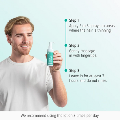 How to use Neofollics Hair Growth Stimulating Lotion
