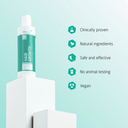 Neofollics Hair Growth Stimulating Shampoo is vegan, cruelty-free, sulphate-free and paraben-free