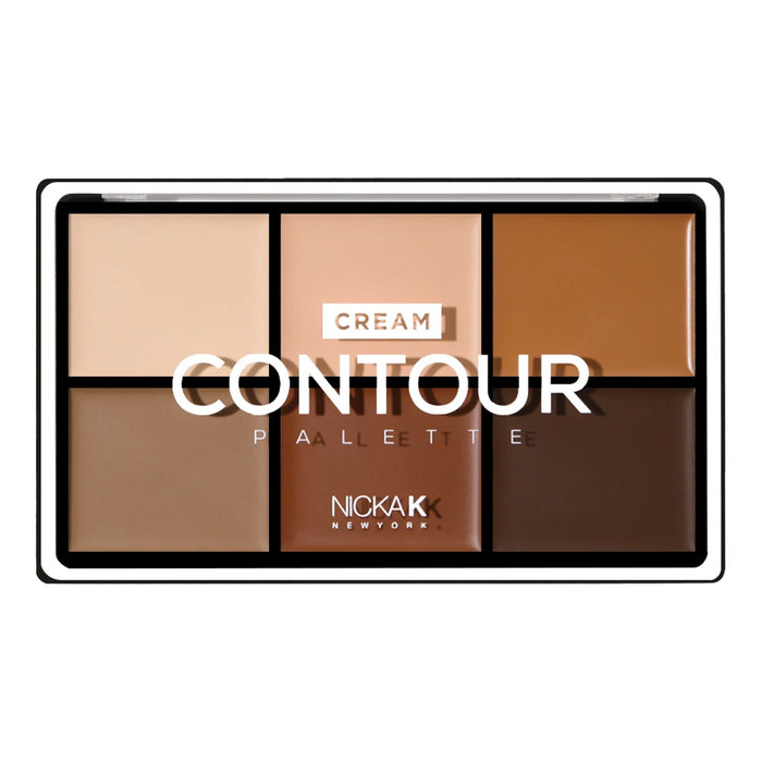 NICKA K New York Cream Contour Palette 9 Colors - ikatehouse