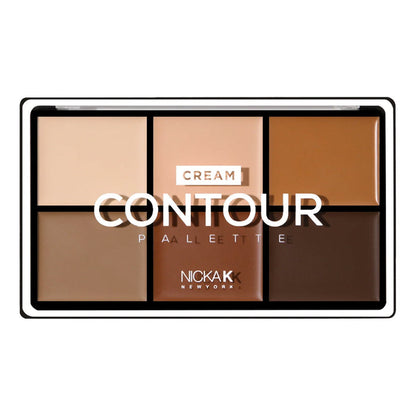 NICKA K New York Cream Contour Palette 9 Colors - ikatehouse
