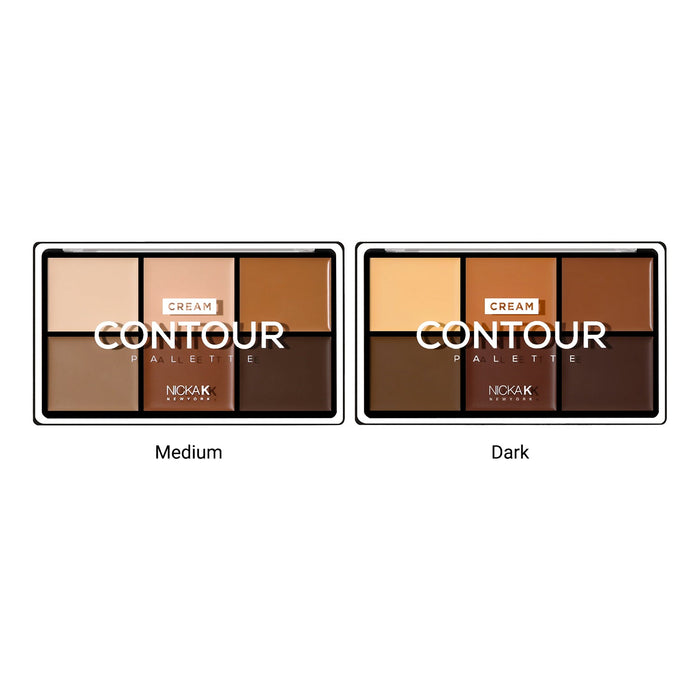 NICKA K New York Cream Contour Palette 9 Colors - ikatehouse