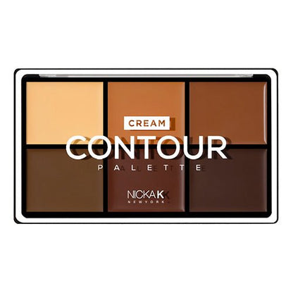 NICKA K New York Cream Contour Palette 9 Colors - ikatehouse