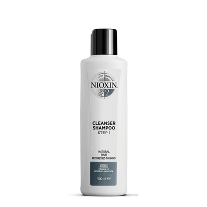 Nioxin System 2 Shampoo 300ml - For Natural Hair with Progressed Thinning (Sale)
