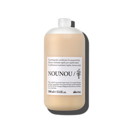 NouNou Conditioner liter size - Davines hair care at Solvi Salon, Boise, Idaho