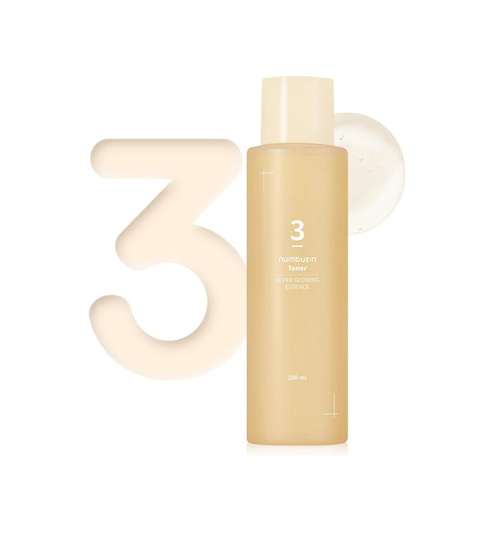Numbuzin No.3 Super Glowing Essence Toner (200 ml)