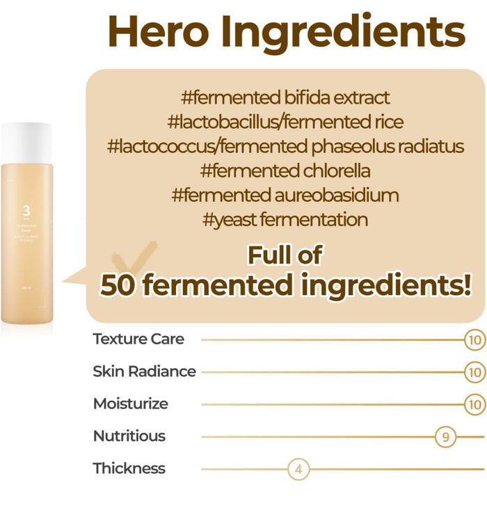 Numbuzin No.3 Super Glowing Essence Toner (200 ml)