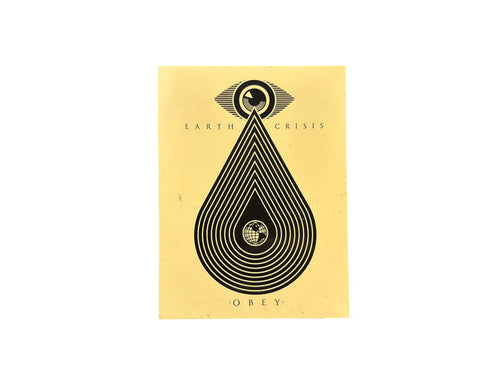 Obey Giant - Earth Crisis NOS Sticker