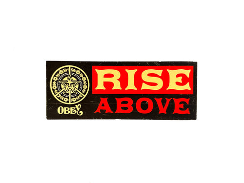 Obey Giant - Rise Above NOS Sticker