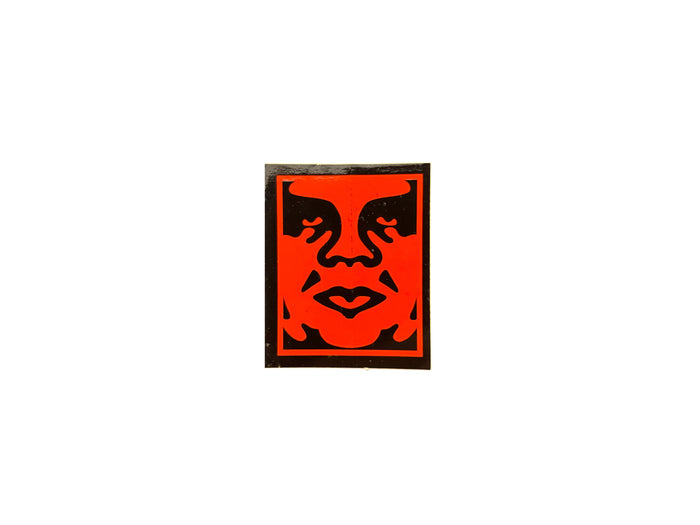 Obey Giant - Small Andre NOS Sticker - Red