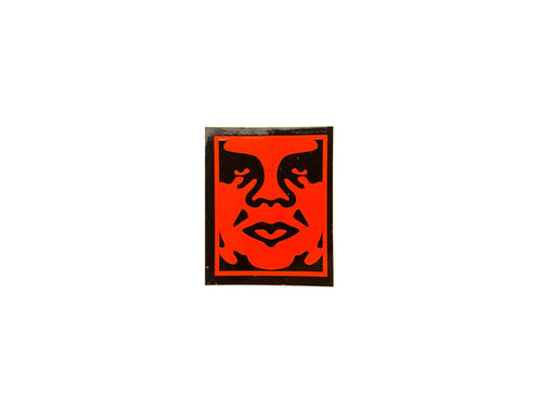 Obey Giant - Small Andre NOS Sticker - Red