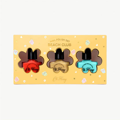 Oh Flossy Beach Club Nail Polish Set