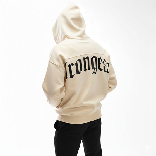Old English Zip Up Hoodie - IRONGEAR Fitness