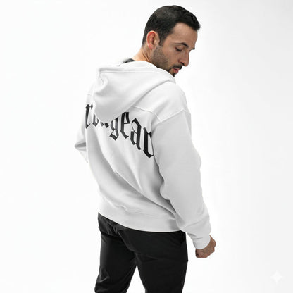 Old English Zip Up Hoodie - IRONGEAR Fitness