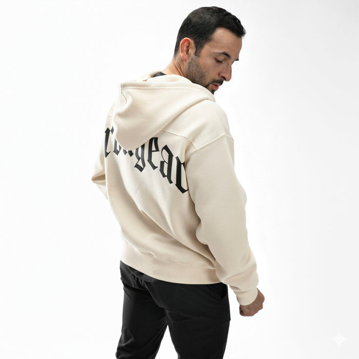 Old English Zip Up Hoodie - IRONGEAR Fitness