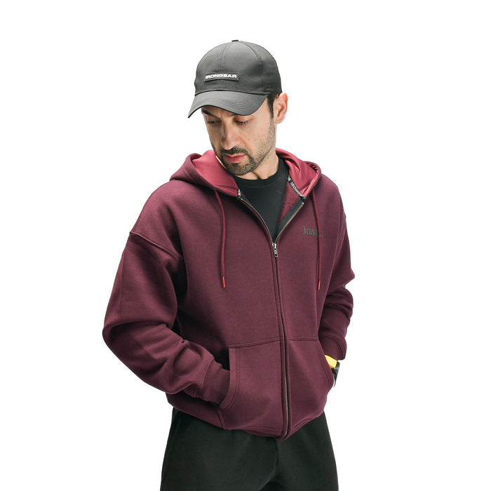 Old English Zip Up Hoodie - IRONGEAR Fitness