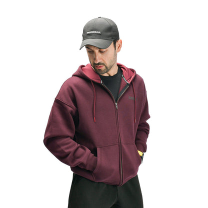 Old English Zip Up Hoodie - IRONGEAR Fitness