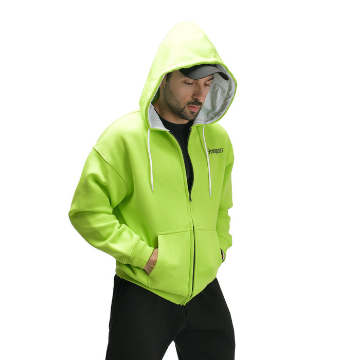 Old English Zip Up Hoodie - IRONGEAR Fitness