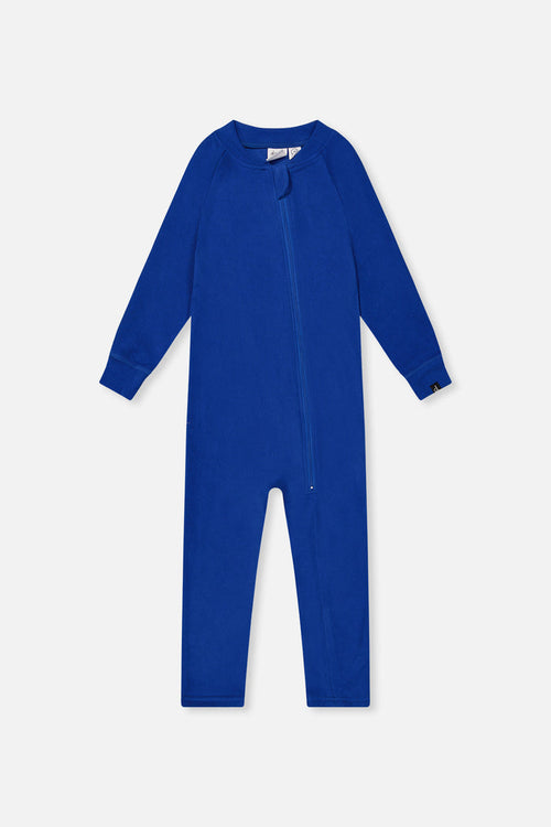 One Piece Thermal Underwear Royal Blue-0