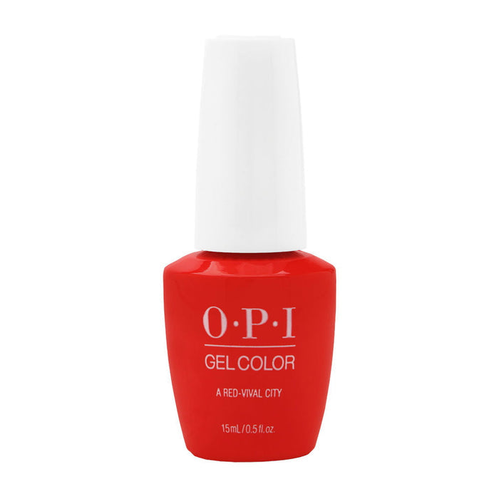 OPI Soak Off Gel Polish 0.5oz, A Red-Vival City  #L22
